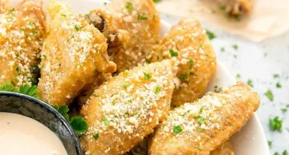 Garlic Parmesan Wings