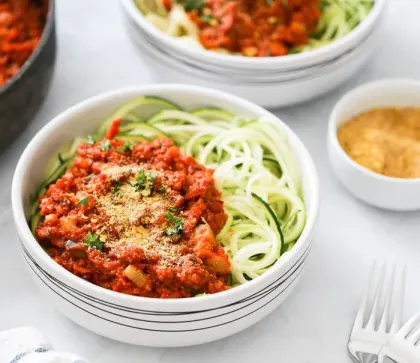 Zoodle Bolognese Skillet