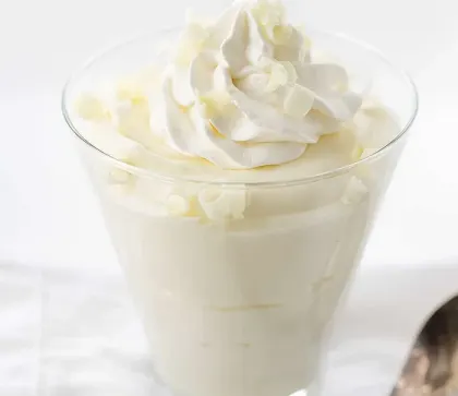 White Chocolate Cloud Mousse