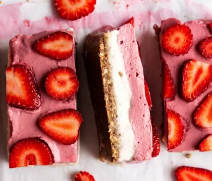 Strawberry Cheesecake Bars